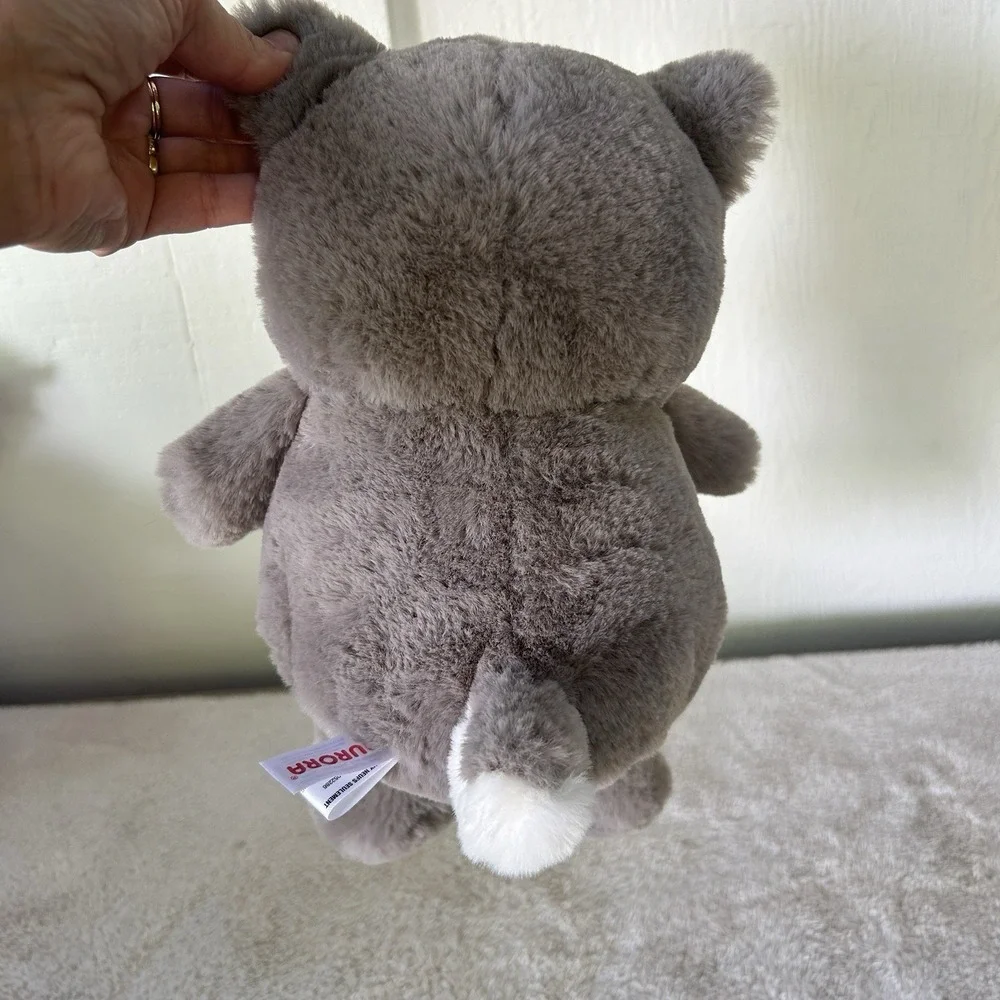 Hero Husky Plush Aurora Big Round Belly Soft‎ Dog Stuffed Animal NWOT